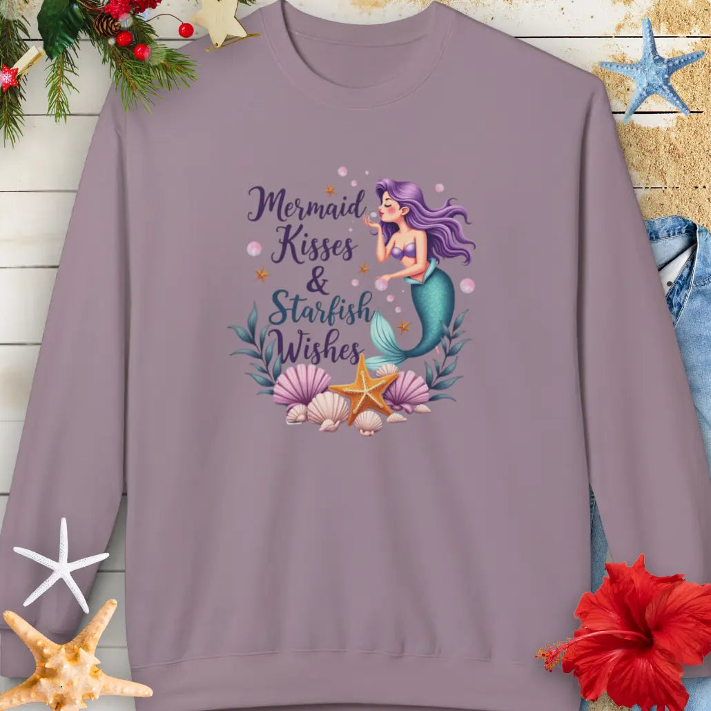 Mermaid Kisses Sweatshirt Sweatshirt Everythings Beachy