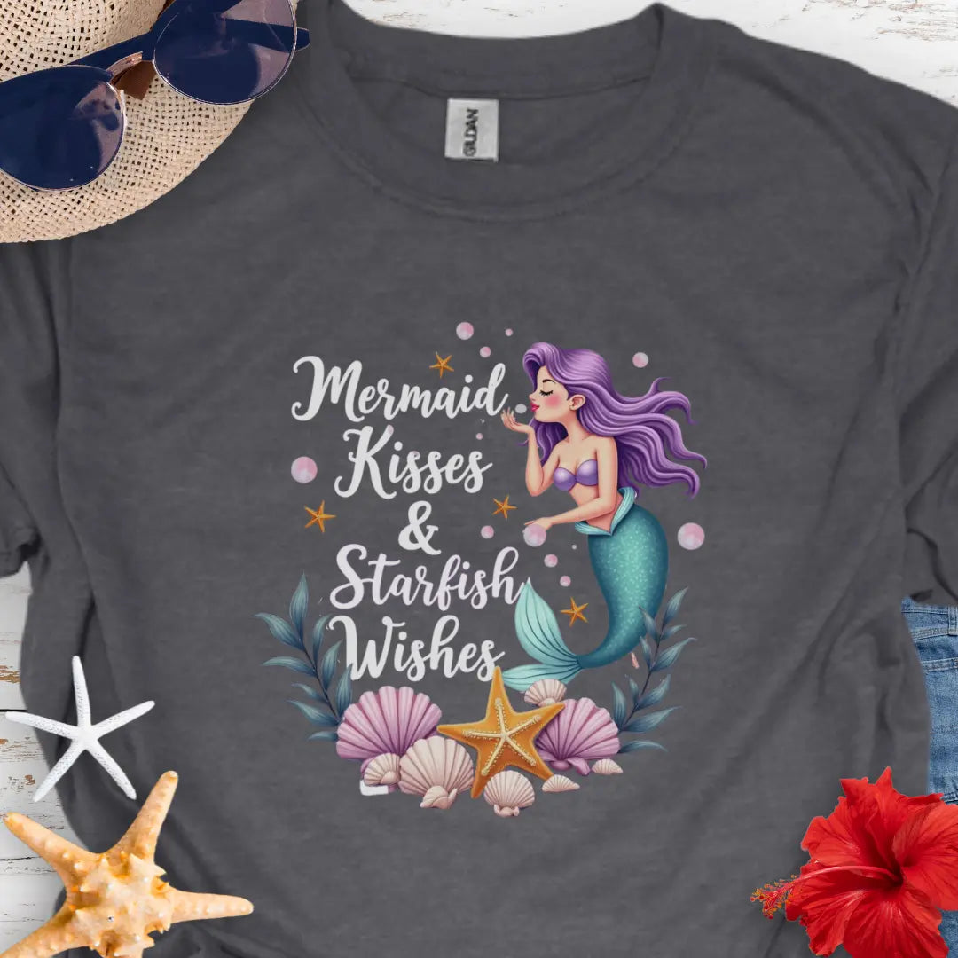 Mermaid Kisses T-Shirt T-Shirt Everythings Beachy