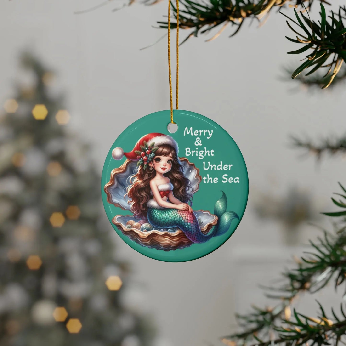 Merry & Bright Ornament Ornament Everythings Beachy