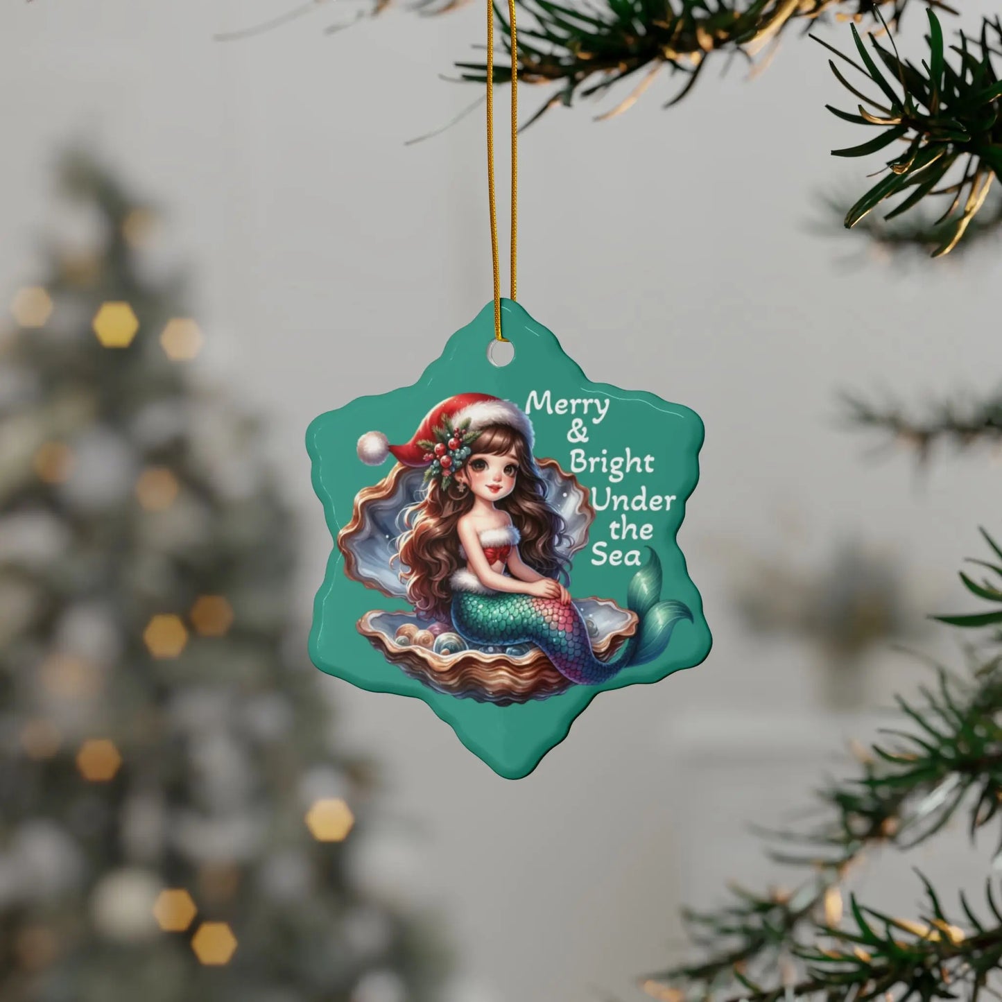 Merry & Bright Ornament Ornament Everythings Beachy