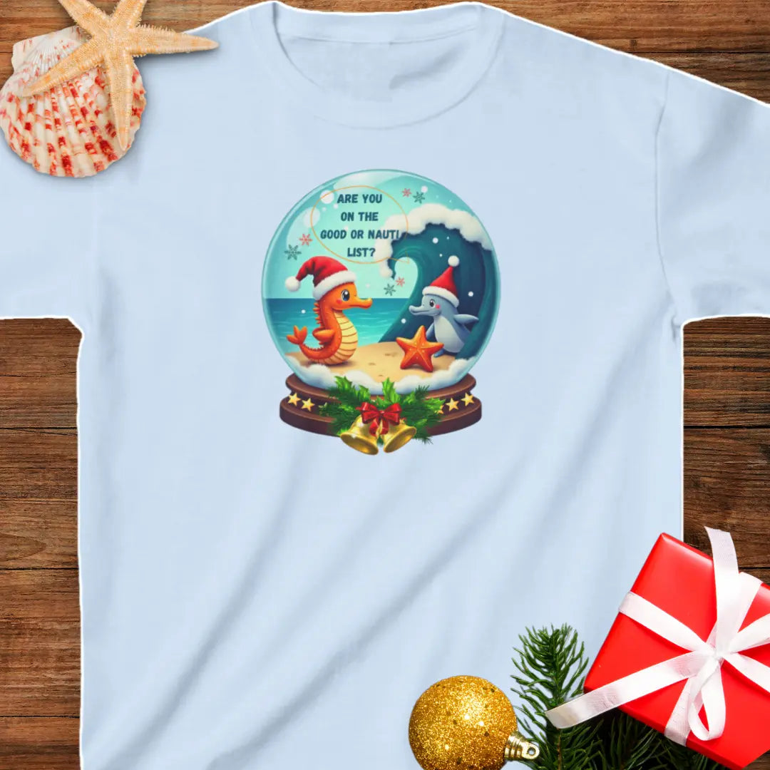 Nauti or Nice List Child's T-shirt Kids clothes Everythings Beachy