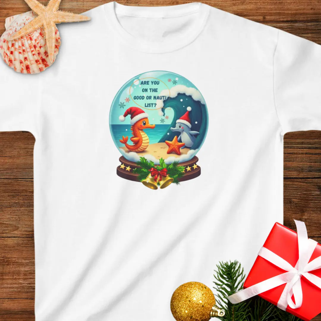 Nauti or Nice List Child's T-shirt Kids clothes Everythings Beachy