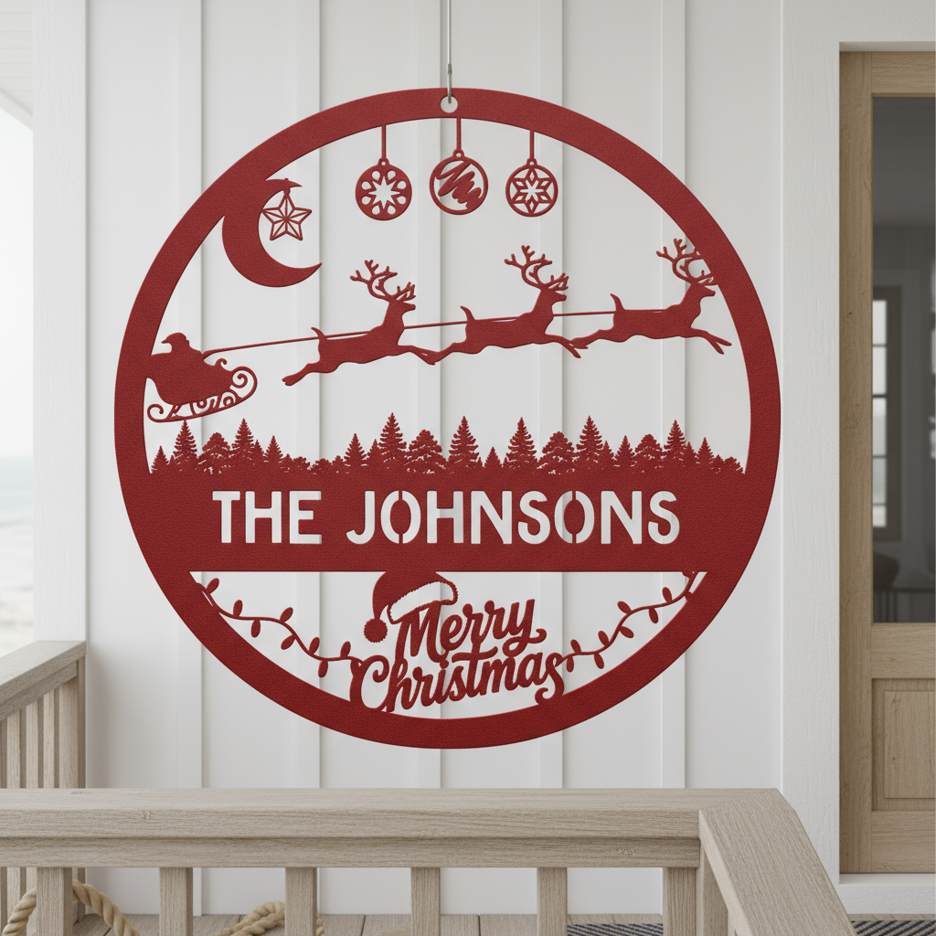 Personalized_Merry_Christmas_Metal_Sign__Red_Transparent_Mockup.png
