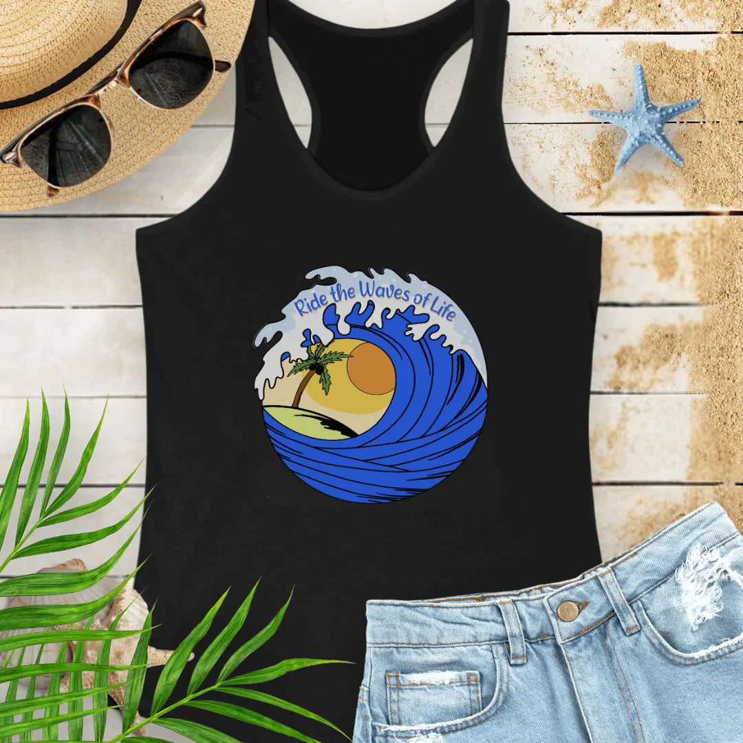 Riding the Waves Tank Top