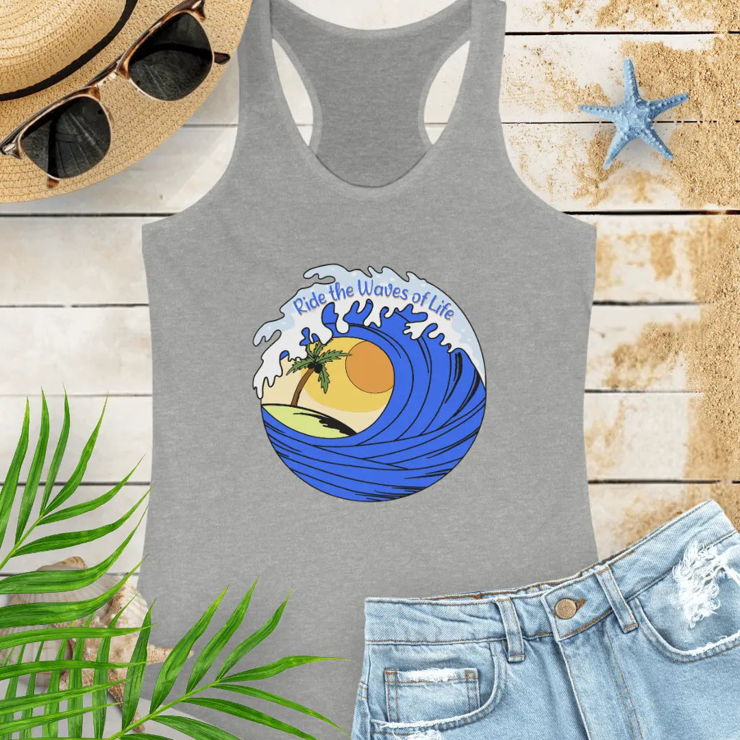 Riding the Waves Tank Top