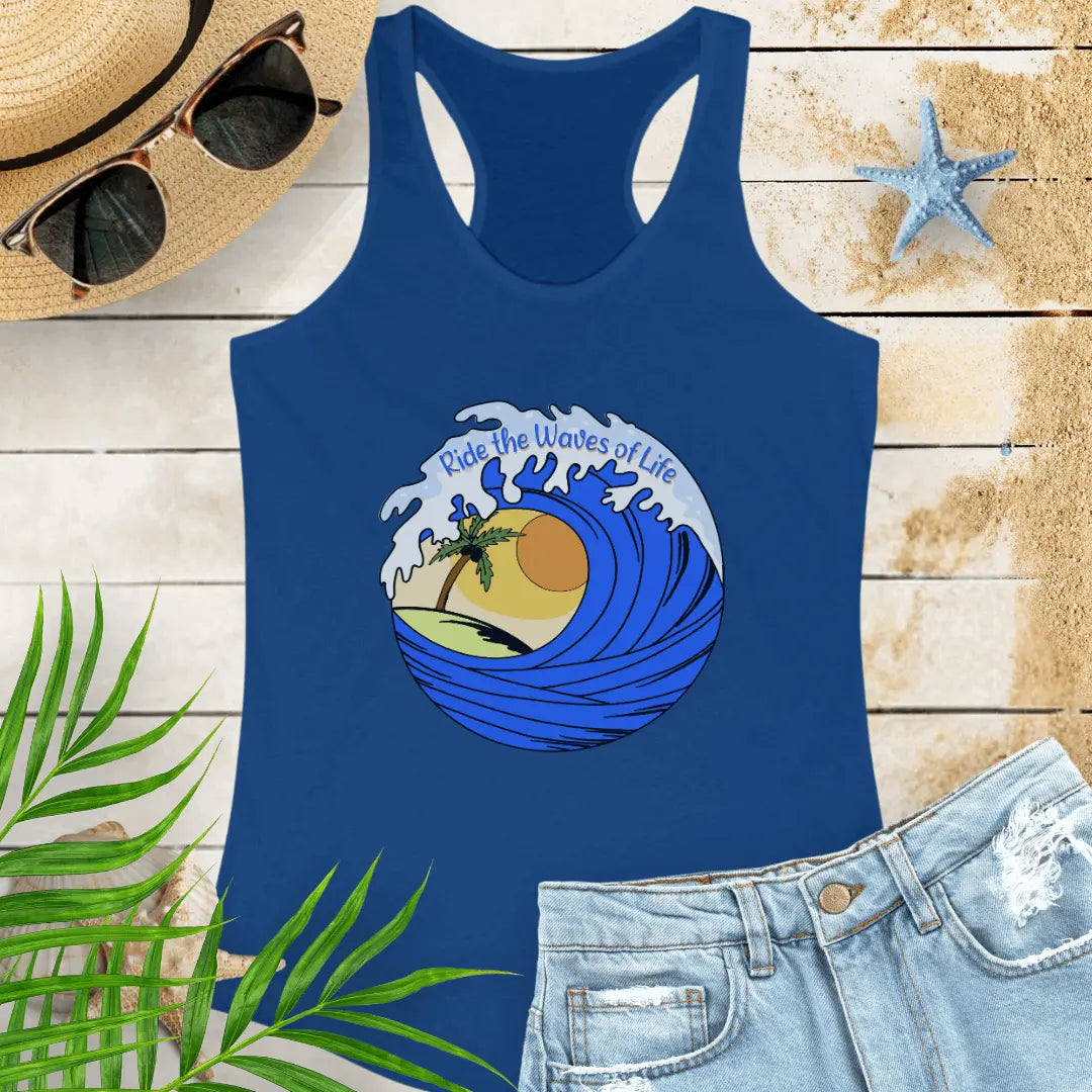 Riding the Waves Tank Top