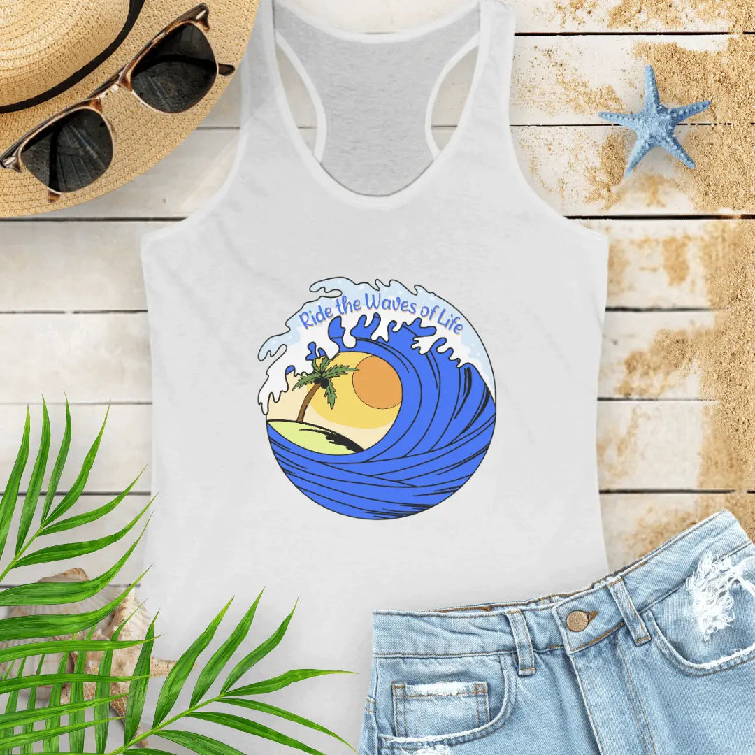 Riding the Waves Tank Top