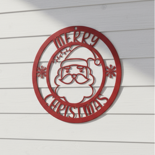 Santa_Merry_Christmas_Metal_Sign_Red_Modern_Bathroom_Mockup.png