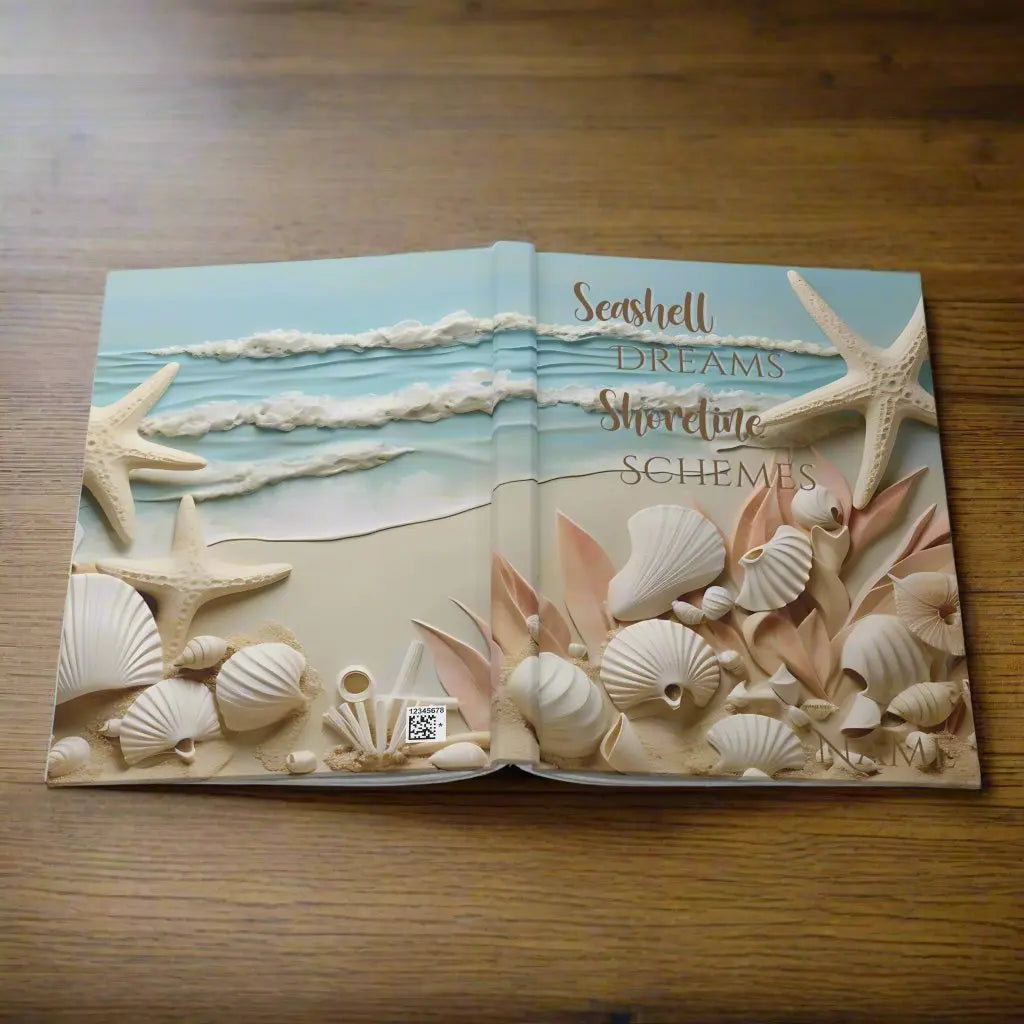 Seashell Hardcover Journal | Personalized Journals & Notebooks Personalized Everythings Beachy