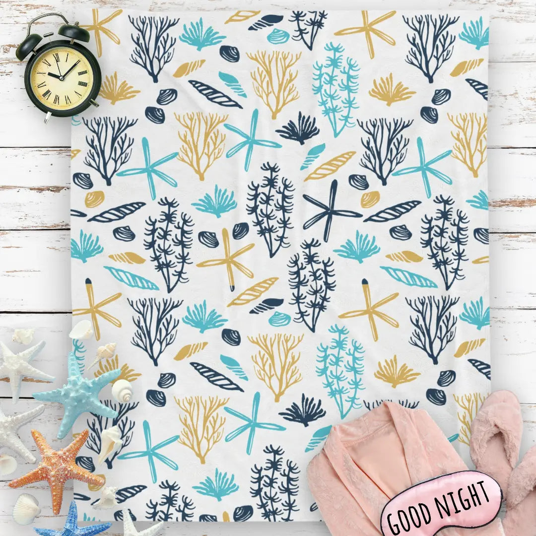Seaside Blanket Blankets & Throws Everythings Beachy