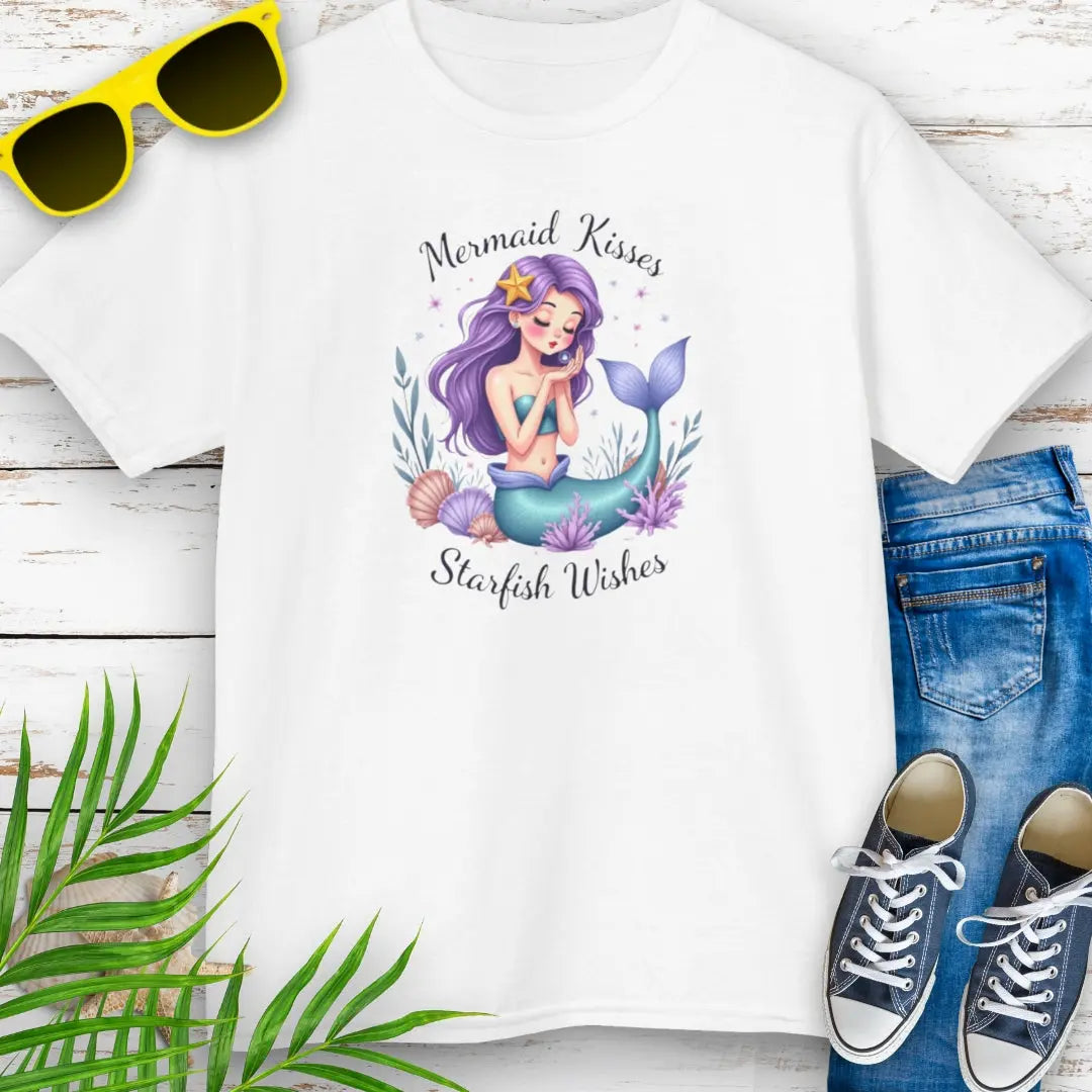 Mermaid Kisses Child's T-shirt Kids clothes Everythings Beachy