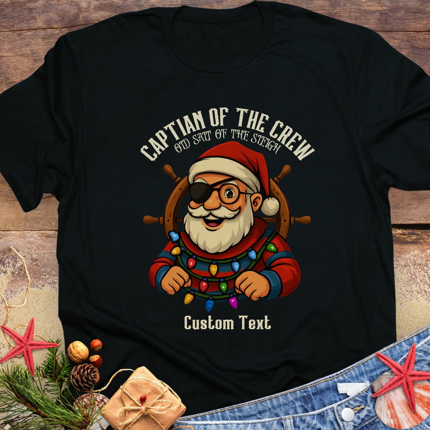 Family Pirate Christmas Shirts – Matching Holiday Pirate Crew Tees