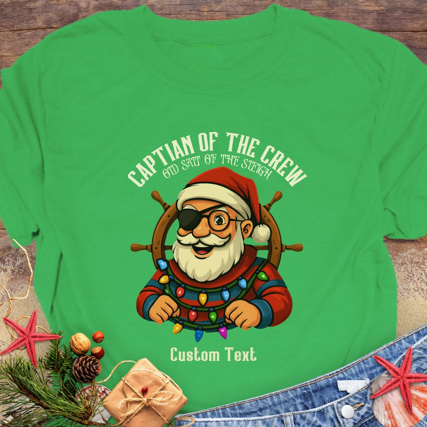 Family Pirate Christmas Shirts – Matching Holiday Pirate Crew Tees