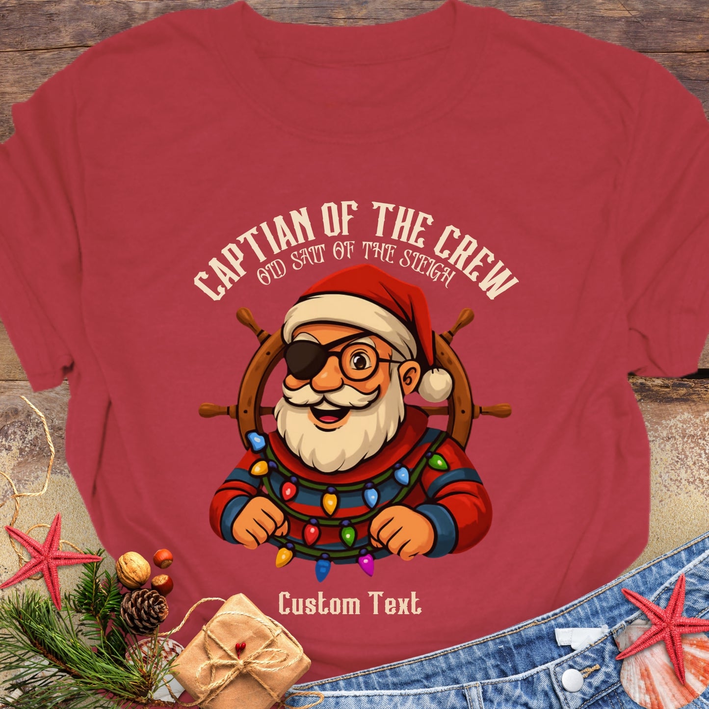 Family Pirate Christmas Shirts – Matching Holiday Pirate Crew Tees