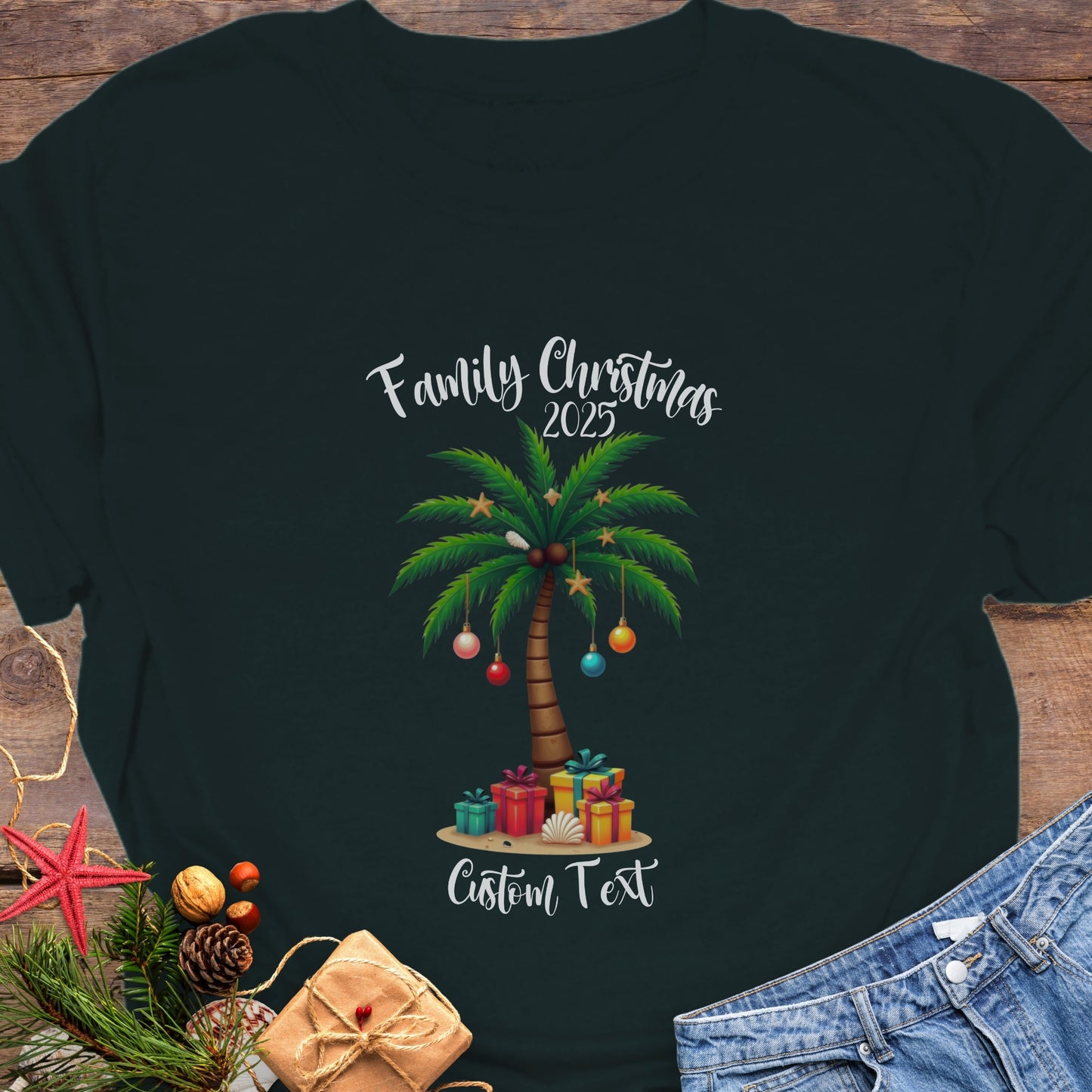 Family Christmas 2025 T-Shirt ~ Personalized