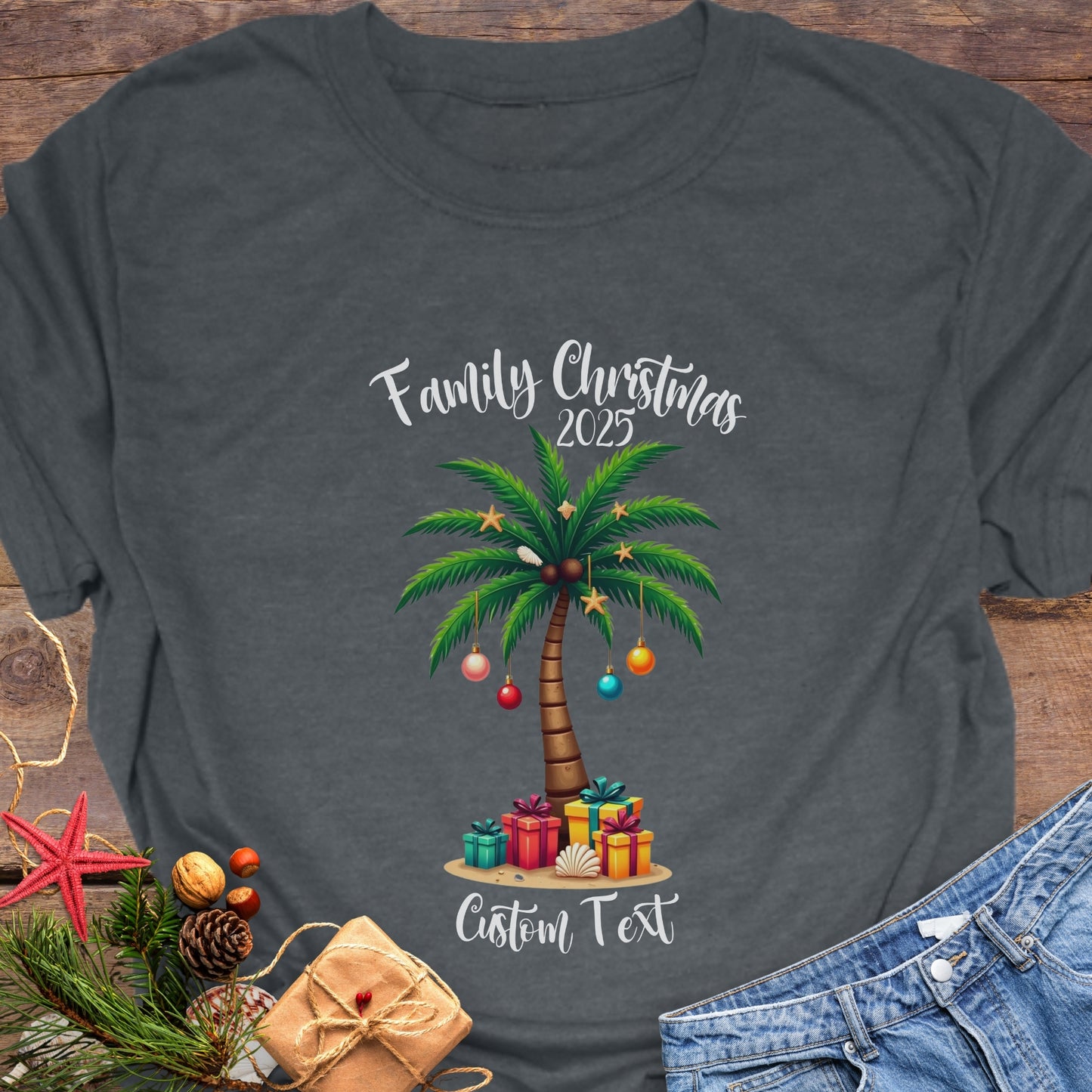 Family Christmas 2025 T-Shirt ~ Personalized