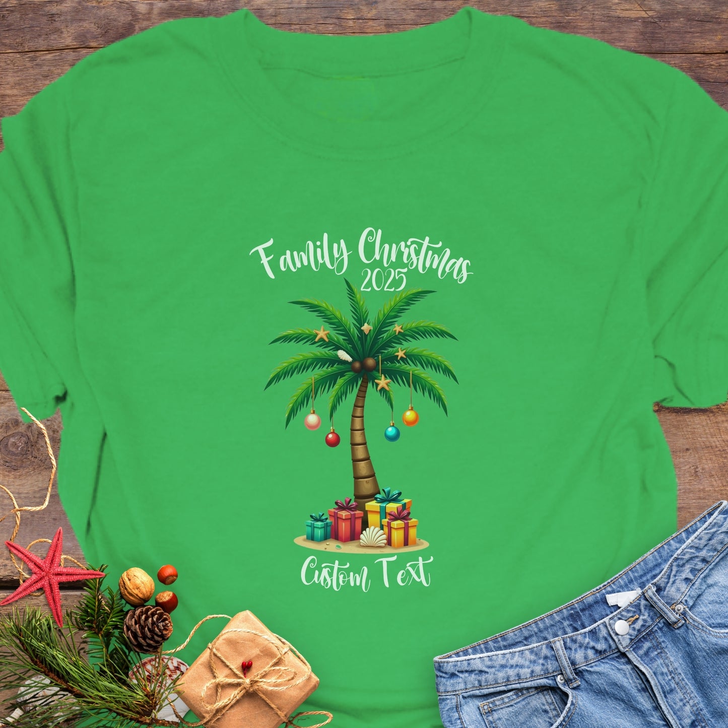 Family Christmas 2025 T-Shirt ~ Personalized