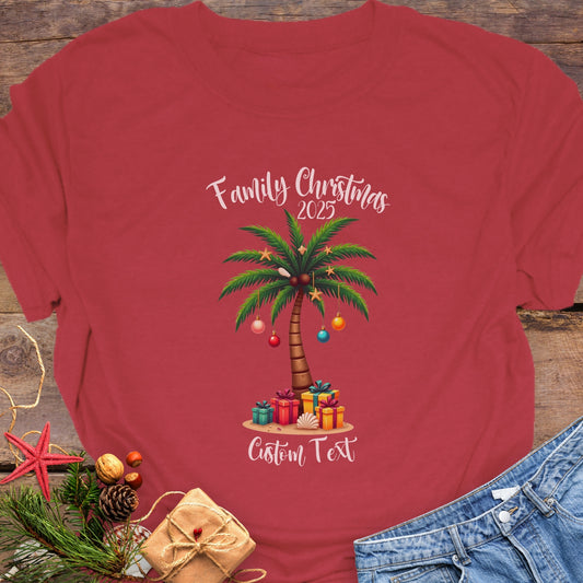 Family Christmas 2025 T-Shirt ~ Personalized