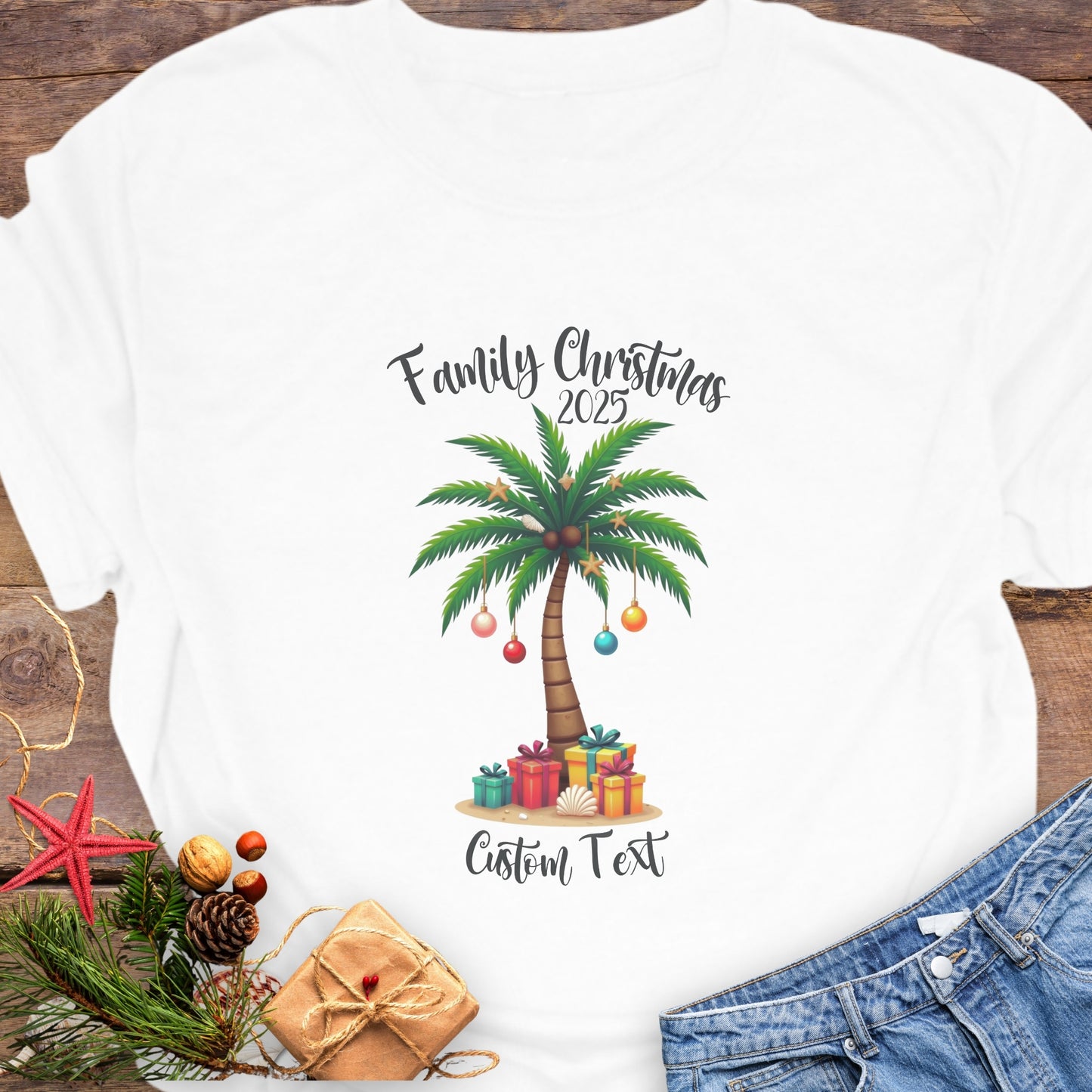 Family Christmas 2025 T-Shirt ~ Personalized