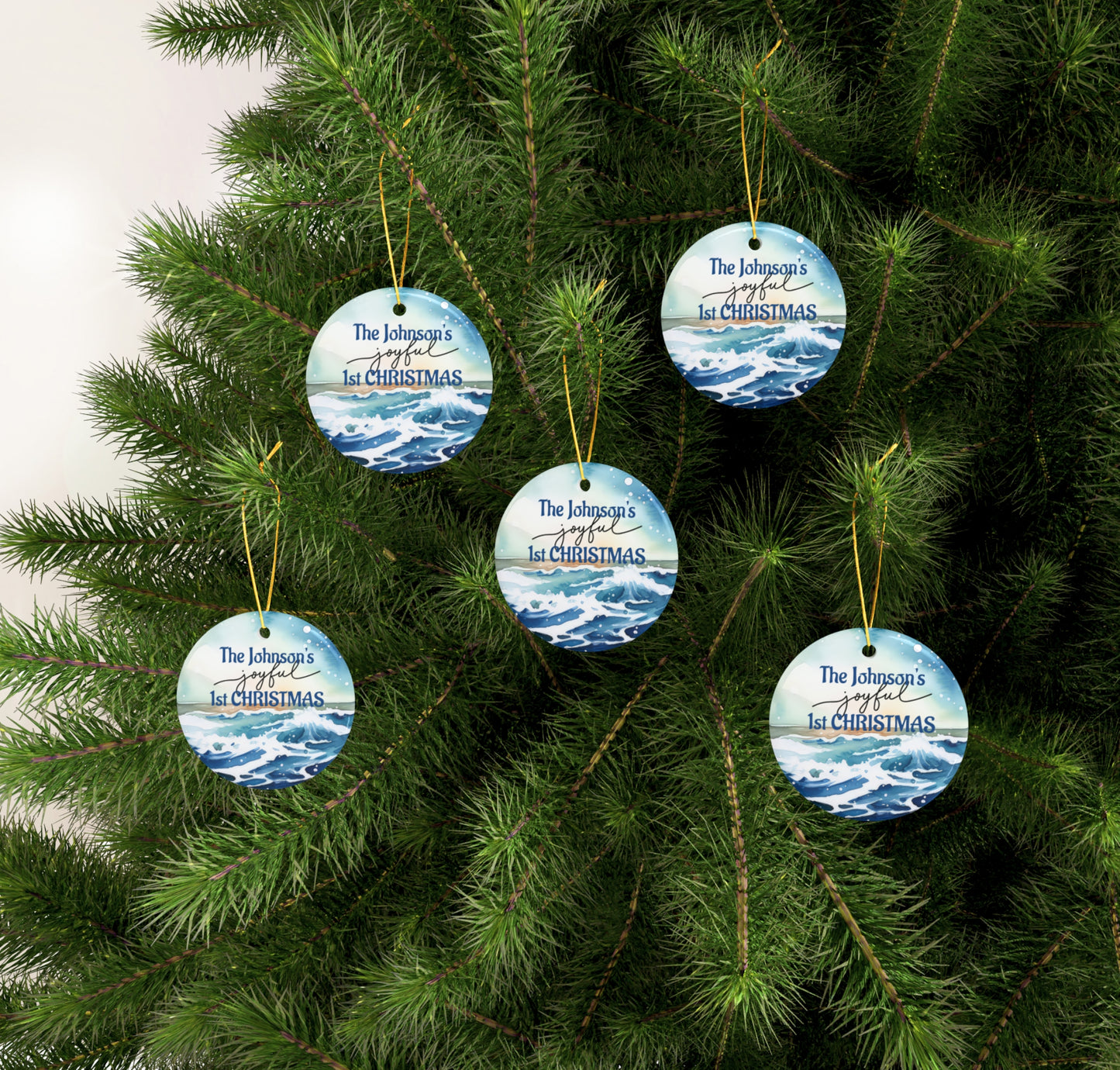Family's 1st Christmas Together Ornament