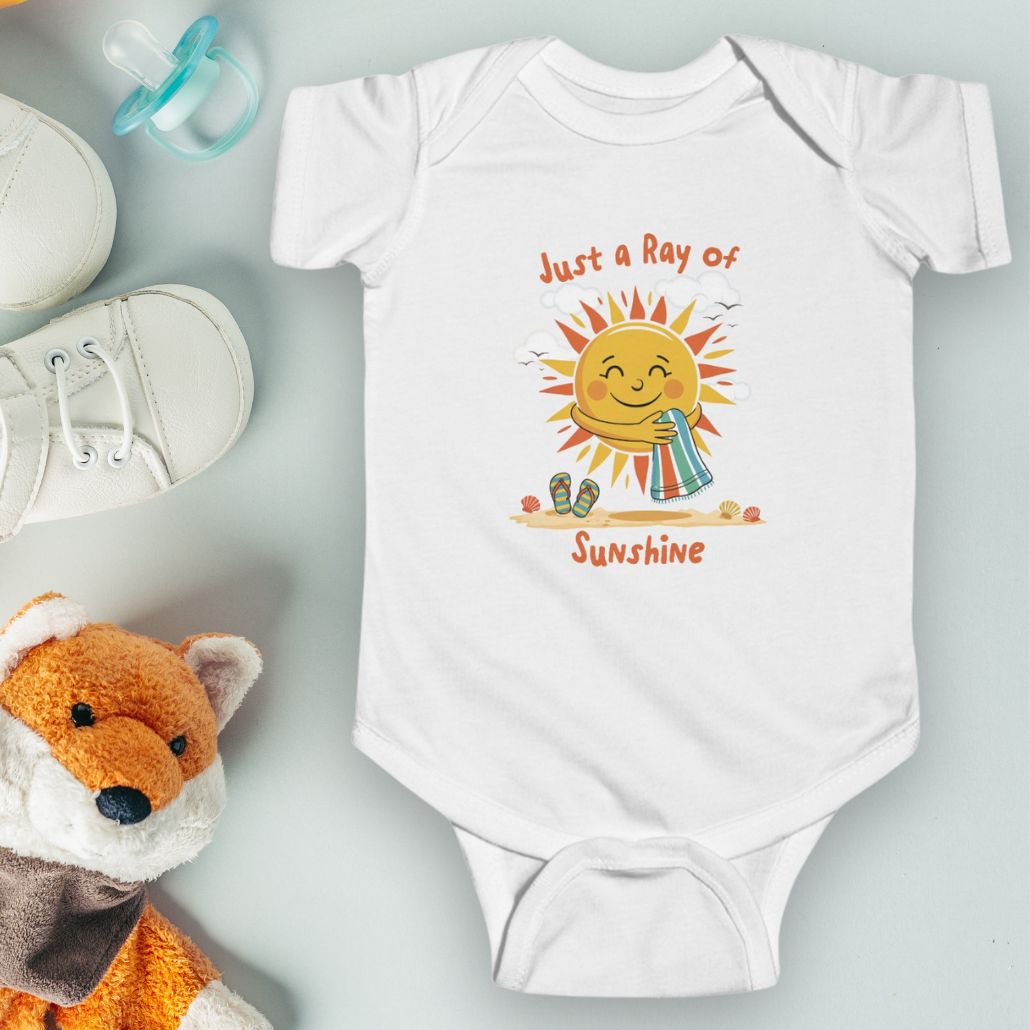 Ray of Sunshine Bodysuit Kids clothes Everythings Beachy