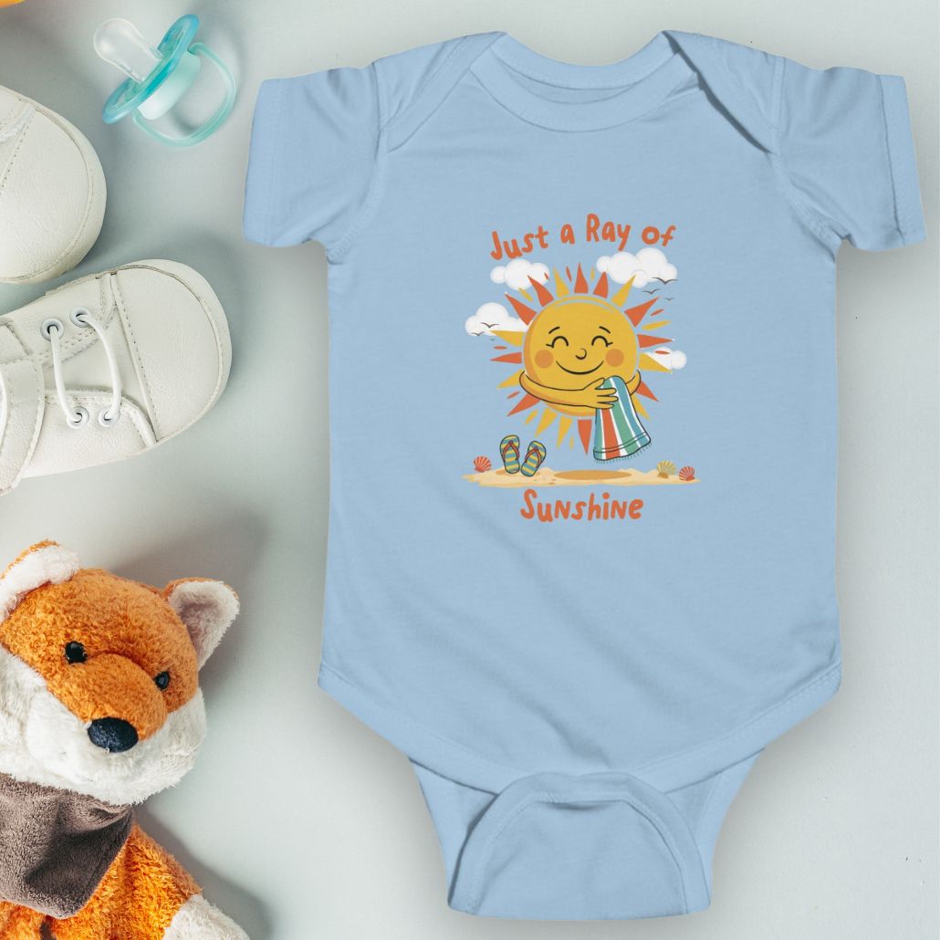 Ray of Sunshine Bodysuit Kids clothes Everythings Beachy