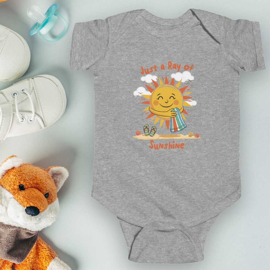Ray of Sunshine Bodysuit Kids clothes Everythings Beachy