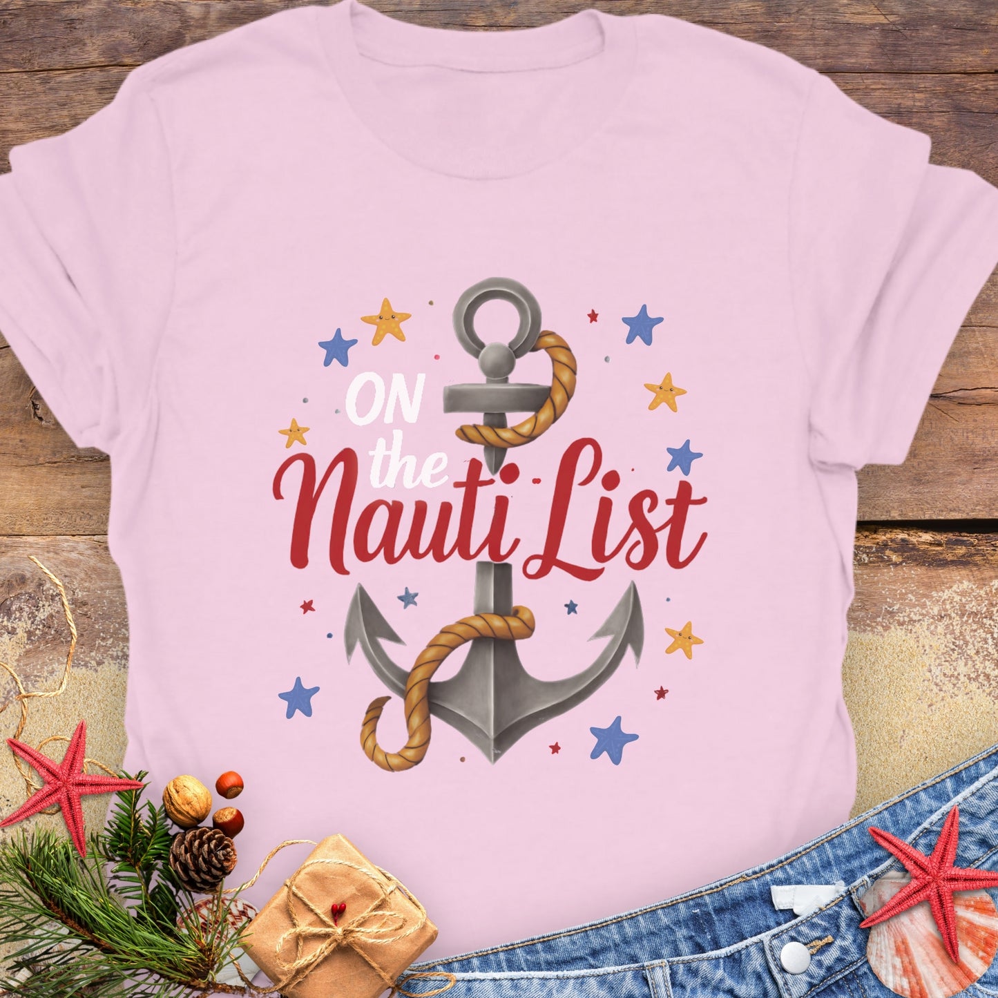 On the Nauti List Anchor T-Shirt