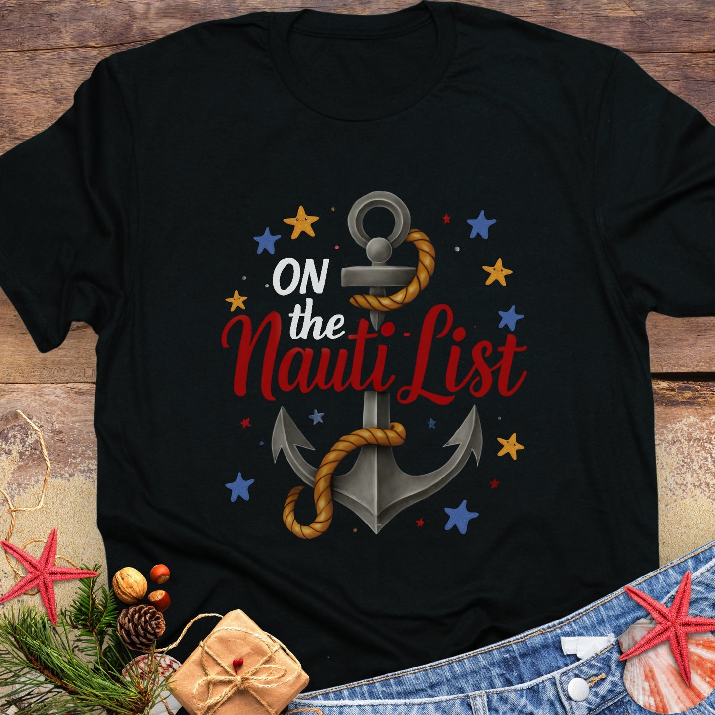 On the Nauti List Anchor T-Shirt