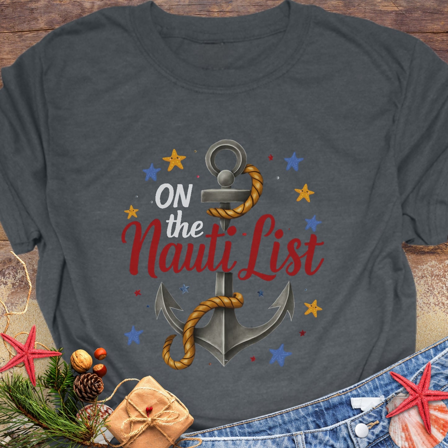 On the Nauti List Anchor T-Shirt