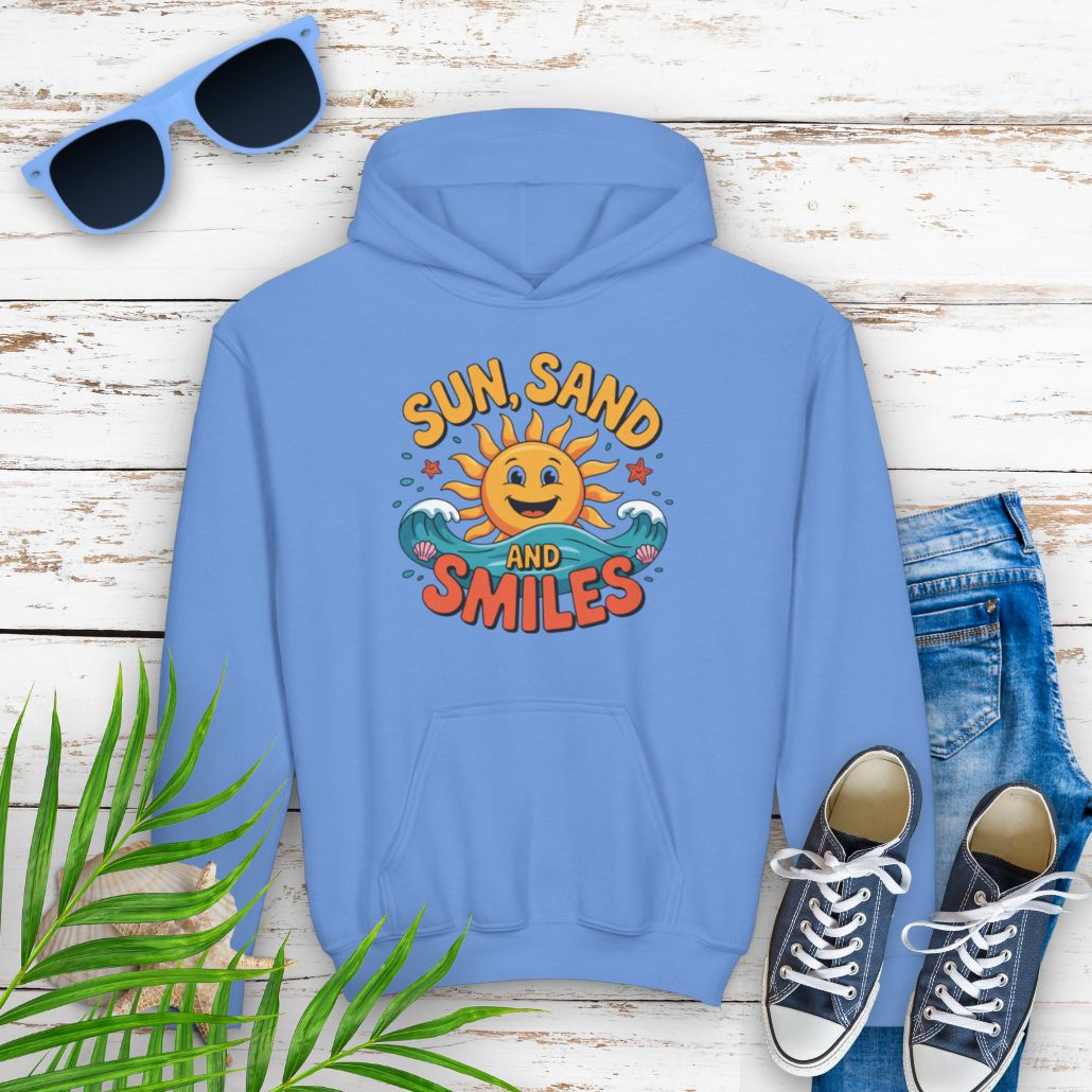 Sun Waves Child Hoodie Kids clothes Everythings Beachy