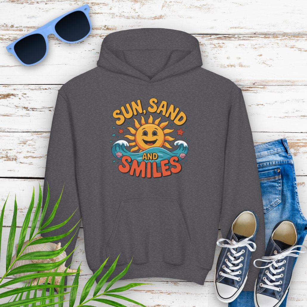 Sun Waves Child Hoodie Kids clothes Everythings Beachy