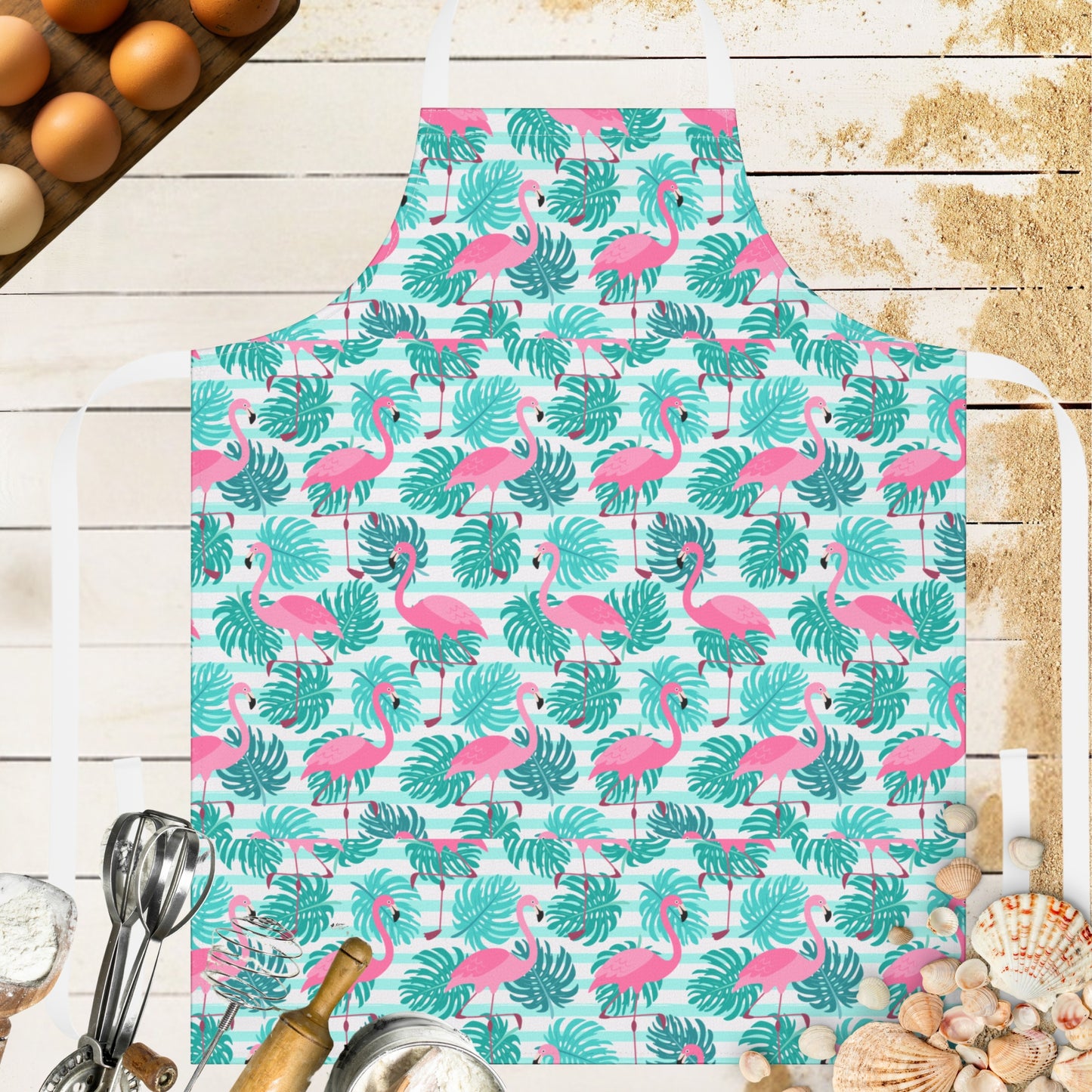 Tropical Flamingo Apron