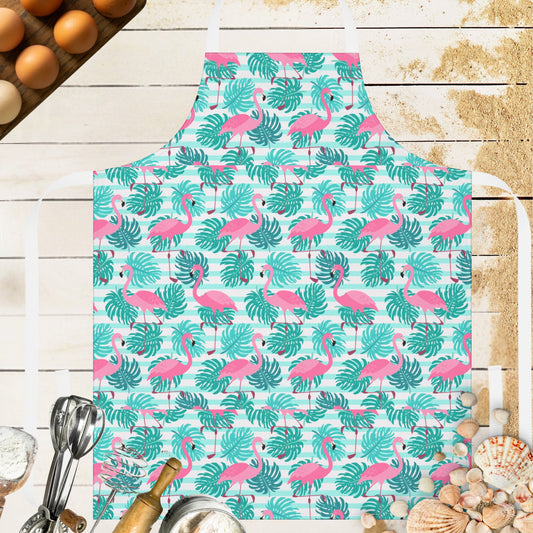 Tropical Flamingo Apron
