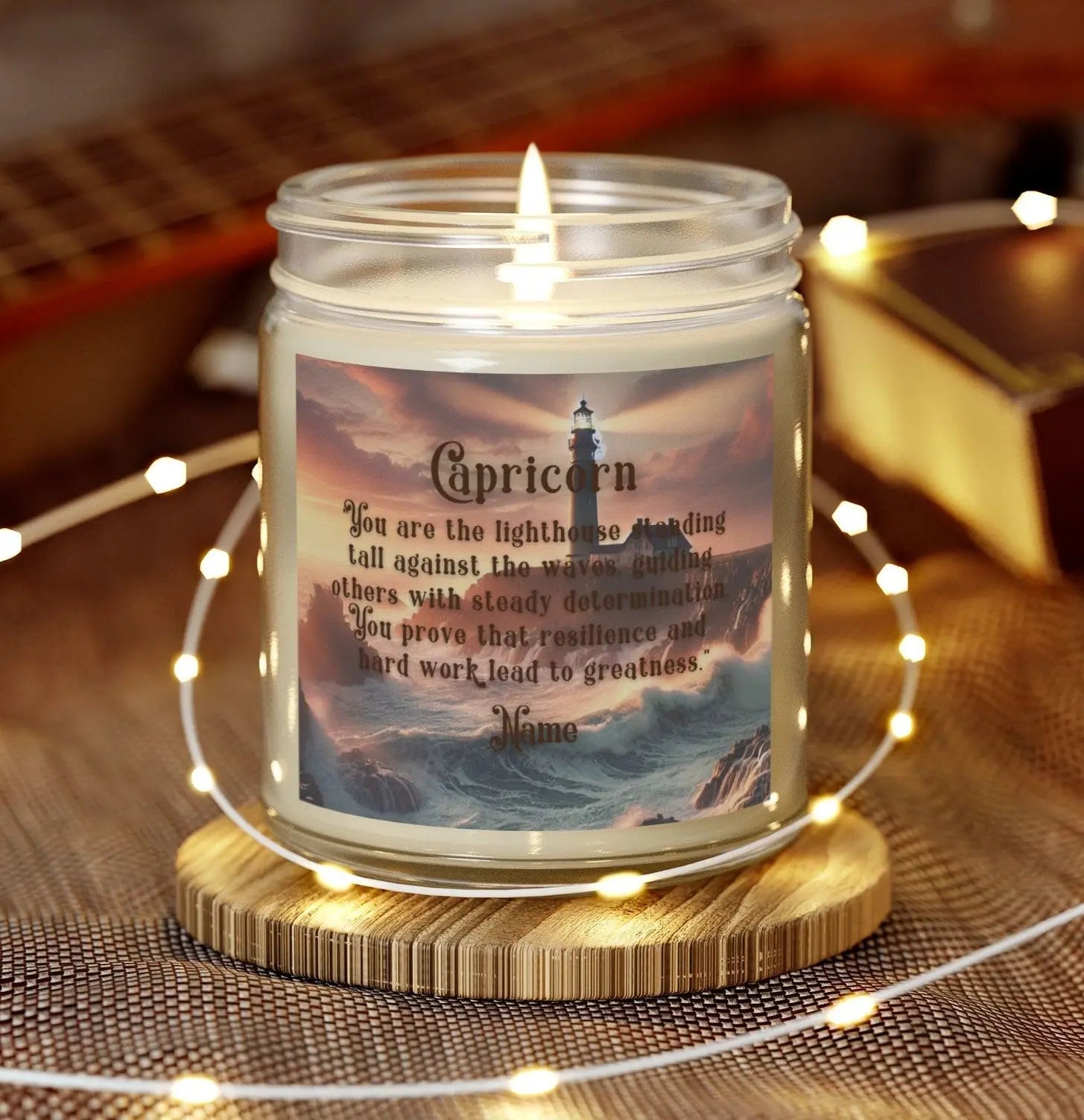 Personalized Beach Candles 🕯️ Everythings Beachy