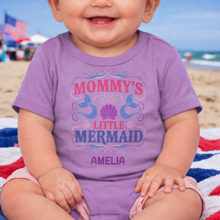 Custom Baby Bodysuits | Personalized Beach-Inspired Designs