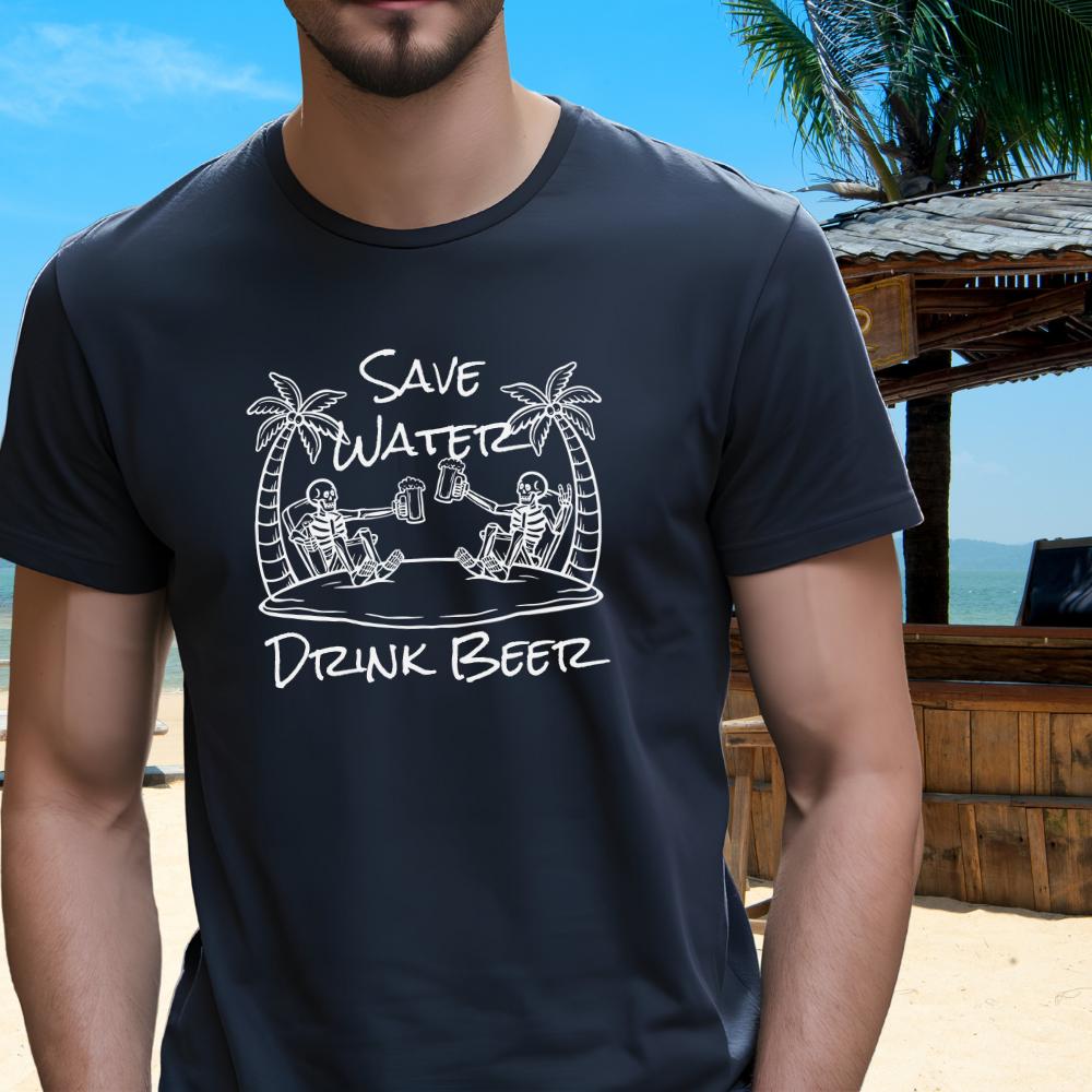 Beach Drinking Shirts | Fun & Tropical Party Tees