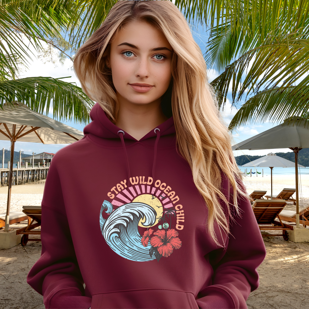 Adult-Hoodies Everythings Beachy