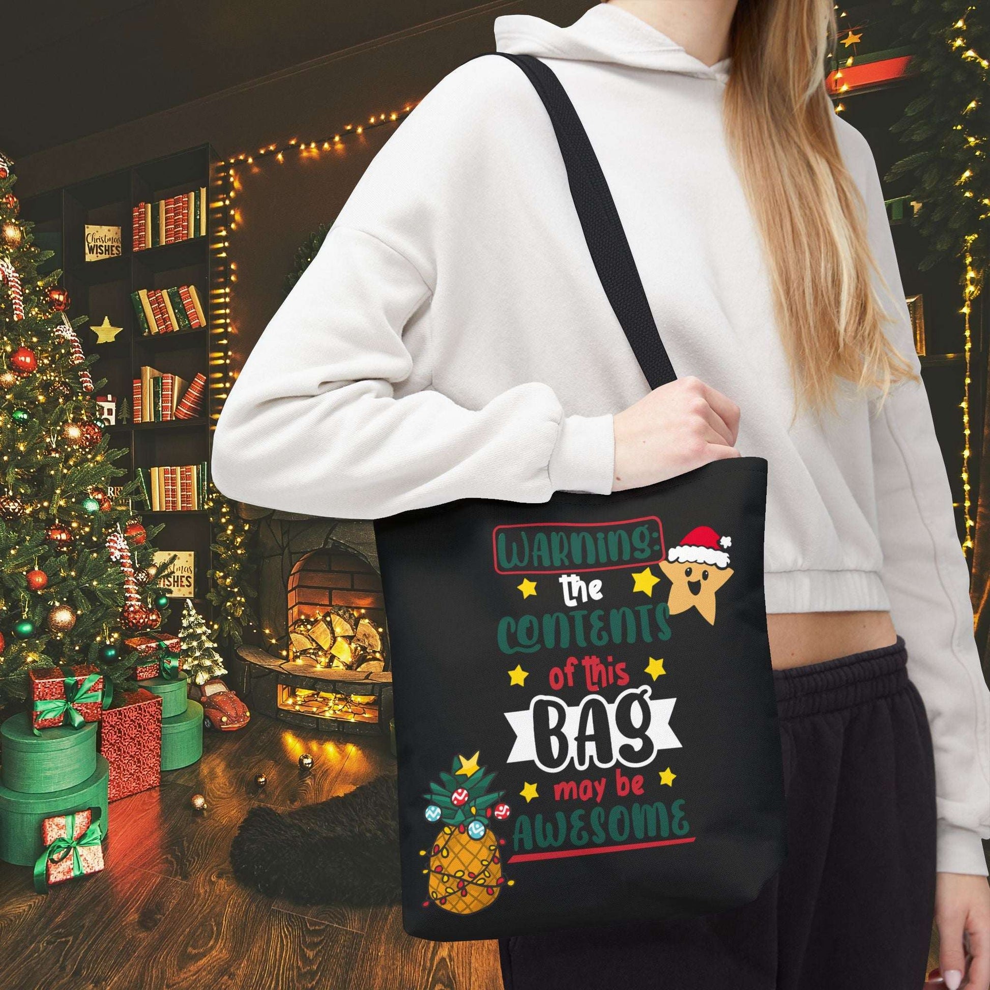 Warning: Contents may be AWESOME Tote Bag