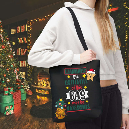 Warning: Contents may be AWESOME Tote Bag