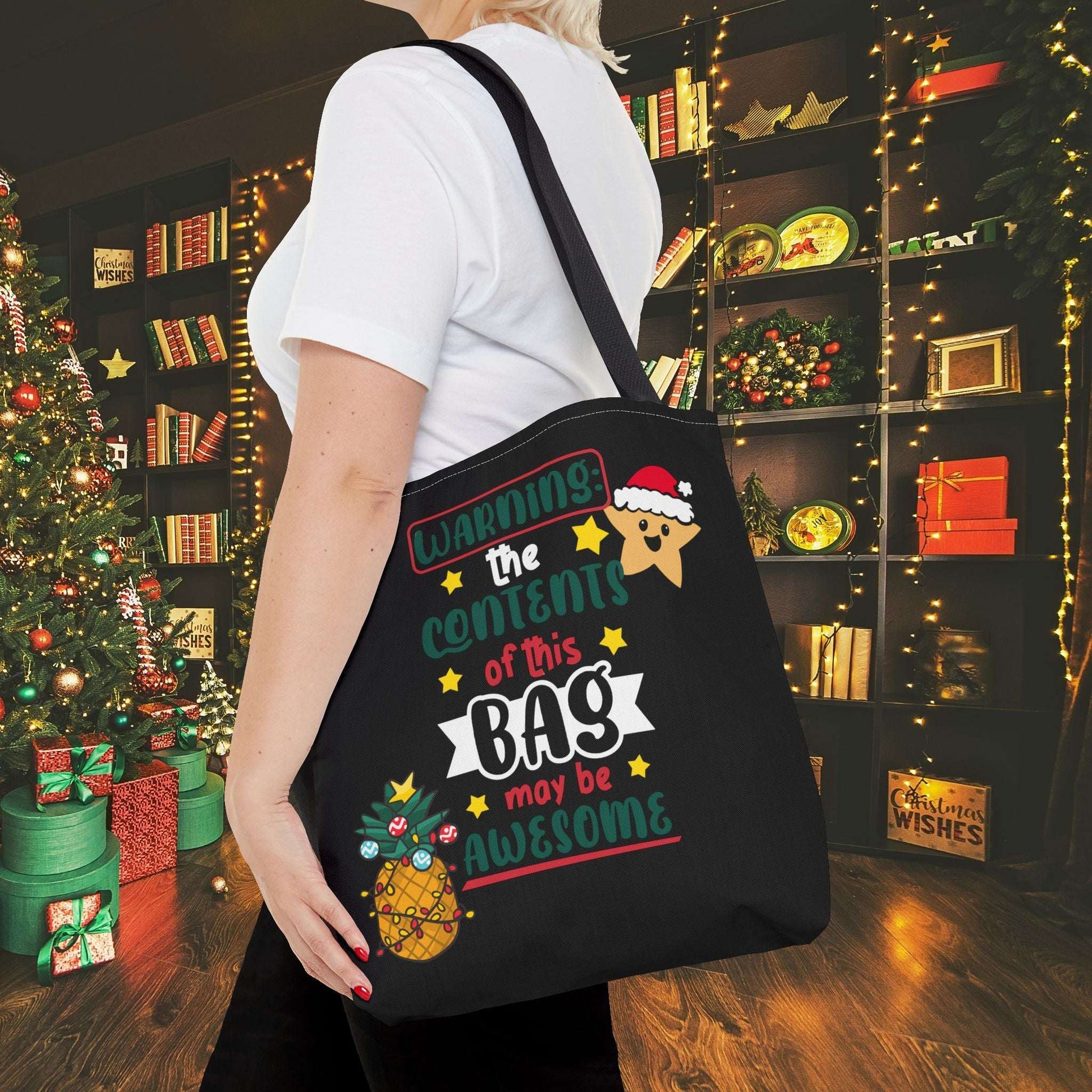 Warning: Contents may be AWESOME Tote Bag