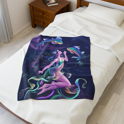 Celestial Mermaid Blanket