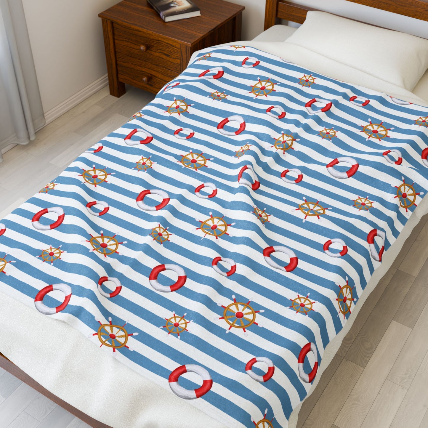 Nautical Stripes Blanket