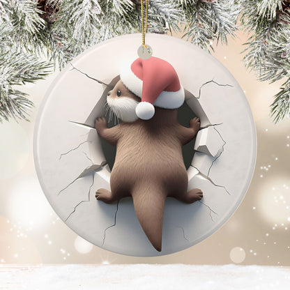 Otter Breakout Ornament