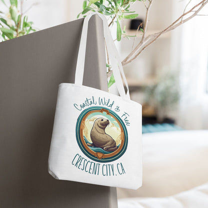Coastal Wild Crescent City Tote Bag