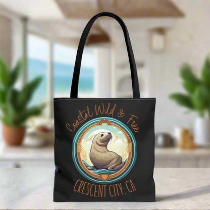 Coastal Wild Crescent City Tote Bag