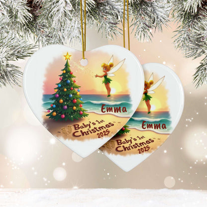 Fairy Baby's 1st Christmas Ornament | Personalized