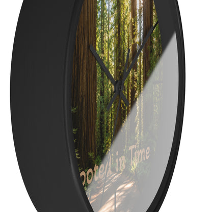 Redwood Forest Decorative Clock ~ Personalized