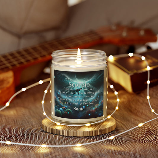 Scorpio Scented Candle (4oz, 9oz)