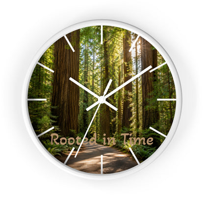 Redwood Forest Decorative Clock ~ Personalized